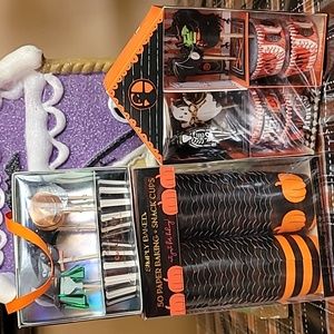 Baking cups and decorations